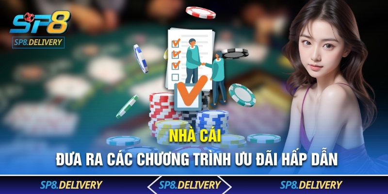 Nhà cái cung cấp nhiều chương trình khuyến mãi hấp dẫn